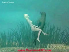 A humorous animated film about a seal screwing a woman